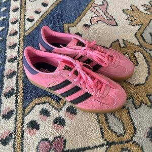 Adidas Gazelle Indoor Bliss Pink Purple Sneakers Women's Size 8 (fits 8.5)